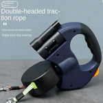 Load image into Gallery viewer, Dual Retractable Dog Leash
