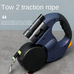 Load image into Gallery viewer, Dual Retractable Dog Leash
