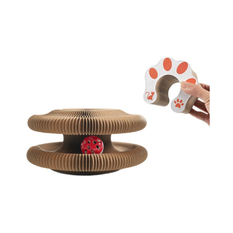 Foldable Cat Scratch Board
