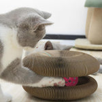 Load image into Gallery viewer, Foldable Cat Scratch Board
